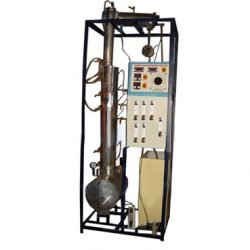 Bubble Cap Distillation Column