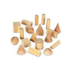 Hardwood Geometric Solids