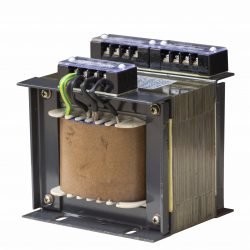 Sectional Front View Of 1PH Transformer