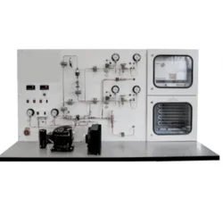 Refrigeration System With Refrigeration And Freezing Chamber