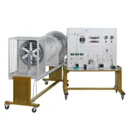 Energy Conversion in a Wind Power Plant